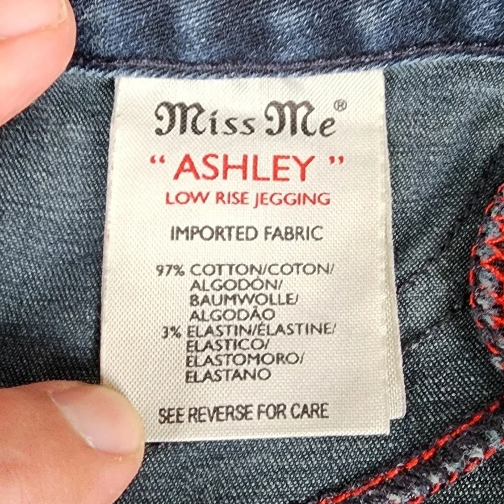 Miss Me‎ Ashley Low Rise Jegging Dark Wash Skinny Jeans Size 26 JO5204G2
